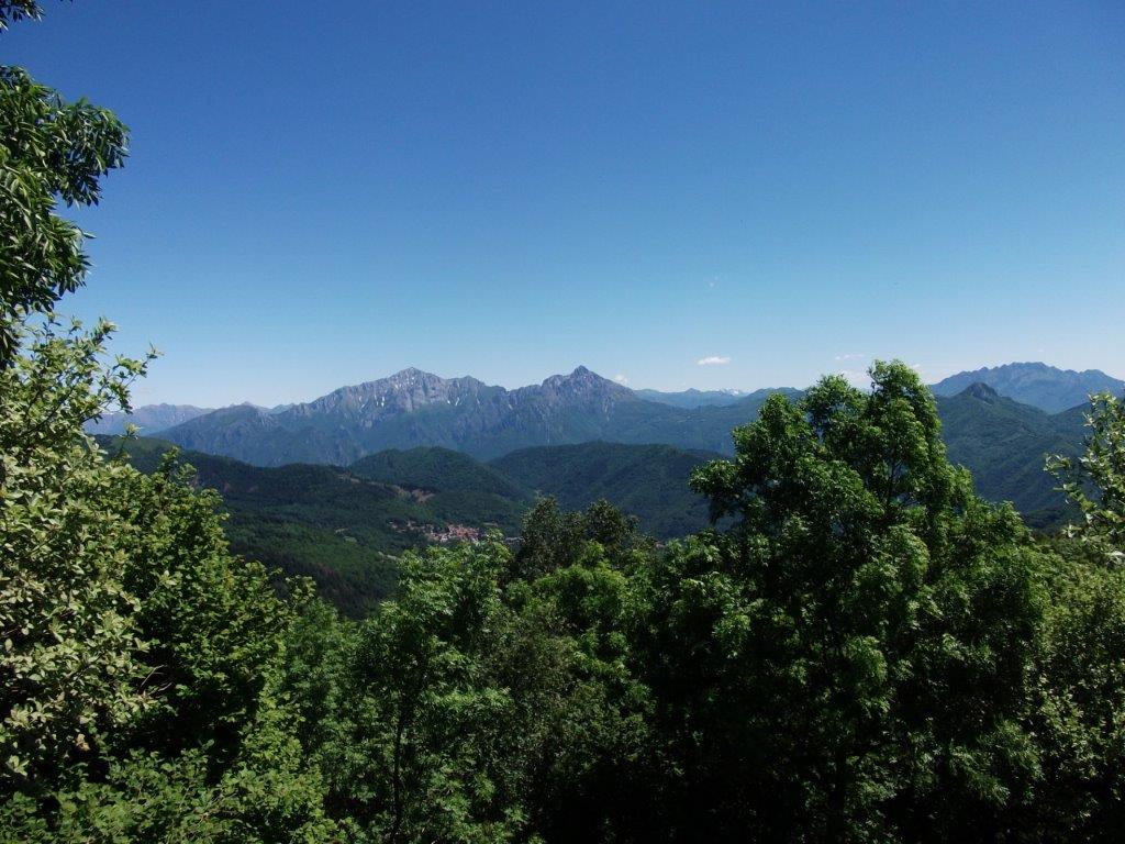 Vista sui monti